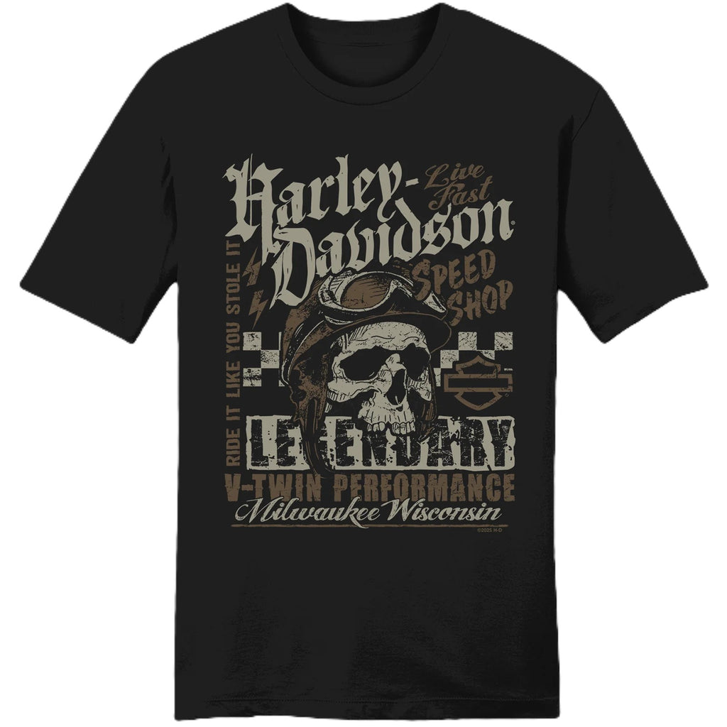 Men's Stole It Short Black T-Shirt