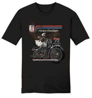 '71 Super Glide Tri-Blend Black T