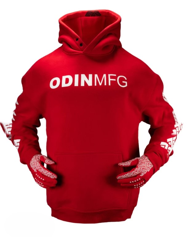 Classic Logo Hoodie Red