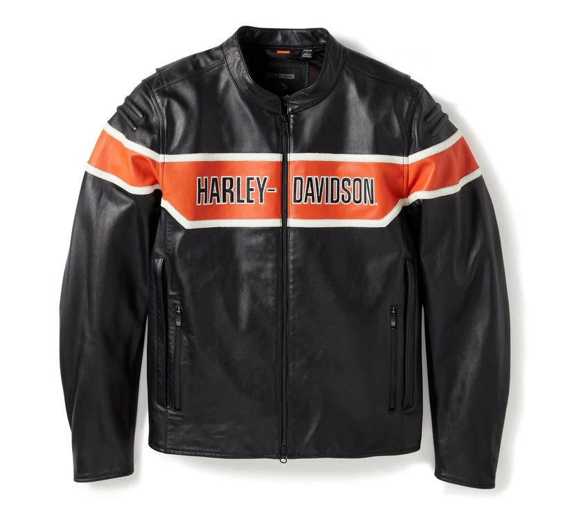 Men's Trenton Leather Riding Jacket