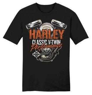 V-Twin Performance Black T-Shirt