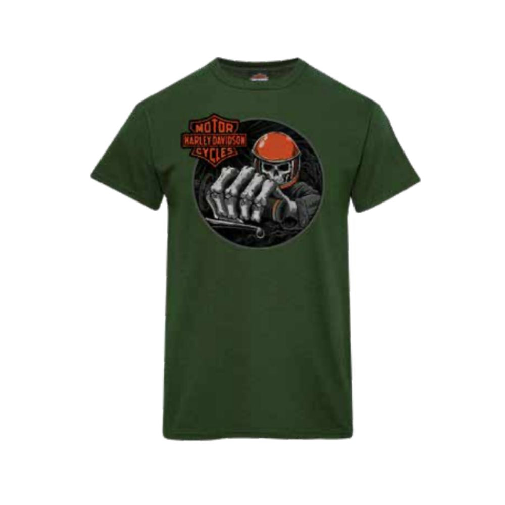 Throttle Forest Green T