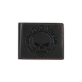 Willie G Skull Passcase Bi-Fold Wallet