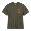 Men's H-D Engine Twins Short Sleeve Tee - Grape Leaf