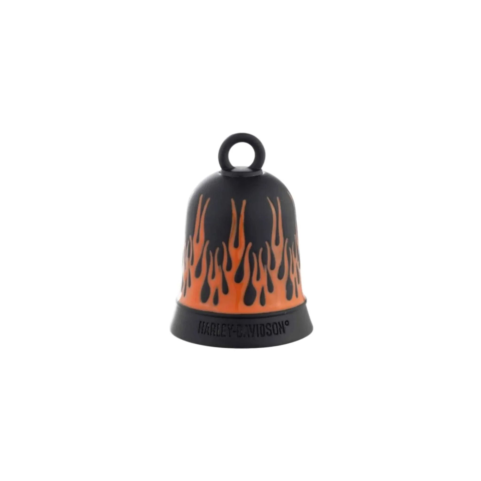 Black w/Orange Flames Ride Bell