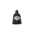 Black & Silver Bar & Shield Ride Bell