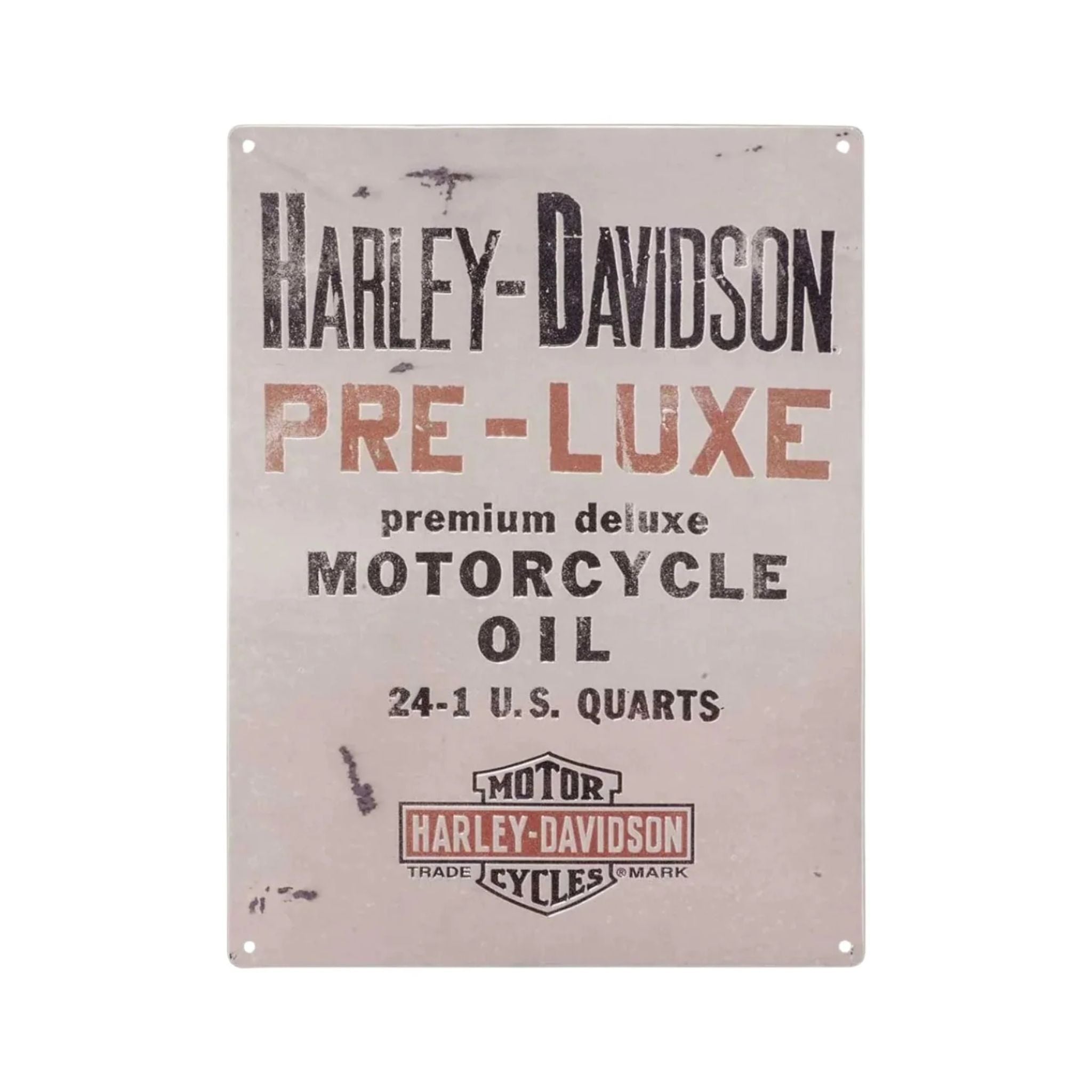 H-D Pre-luxe Tin Sign