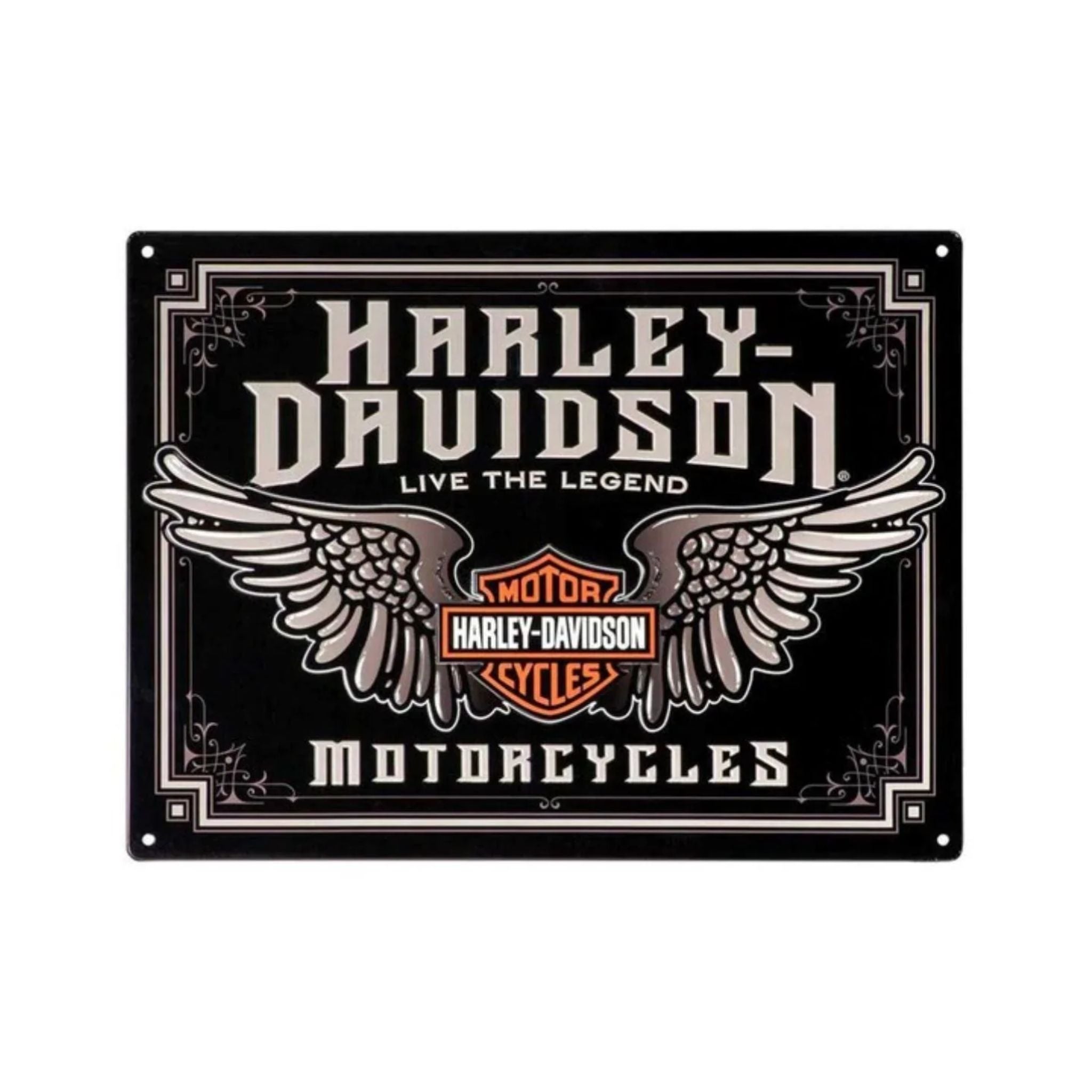 Winged B&S Tin Sign