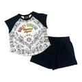 Girls' 2 Piece Knit Raglan Shirt & Shorts
