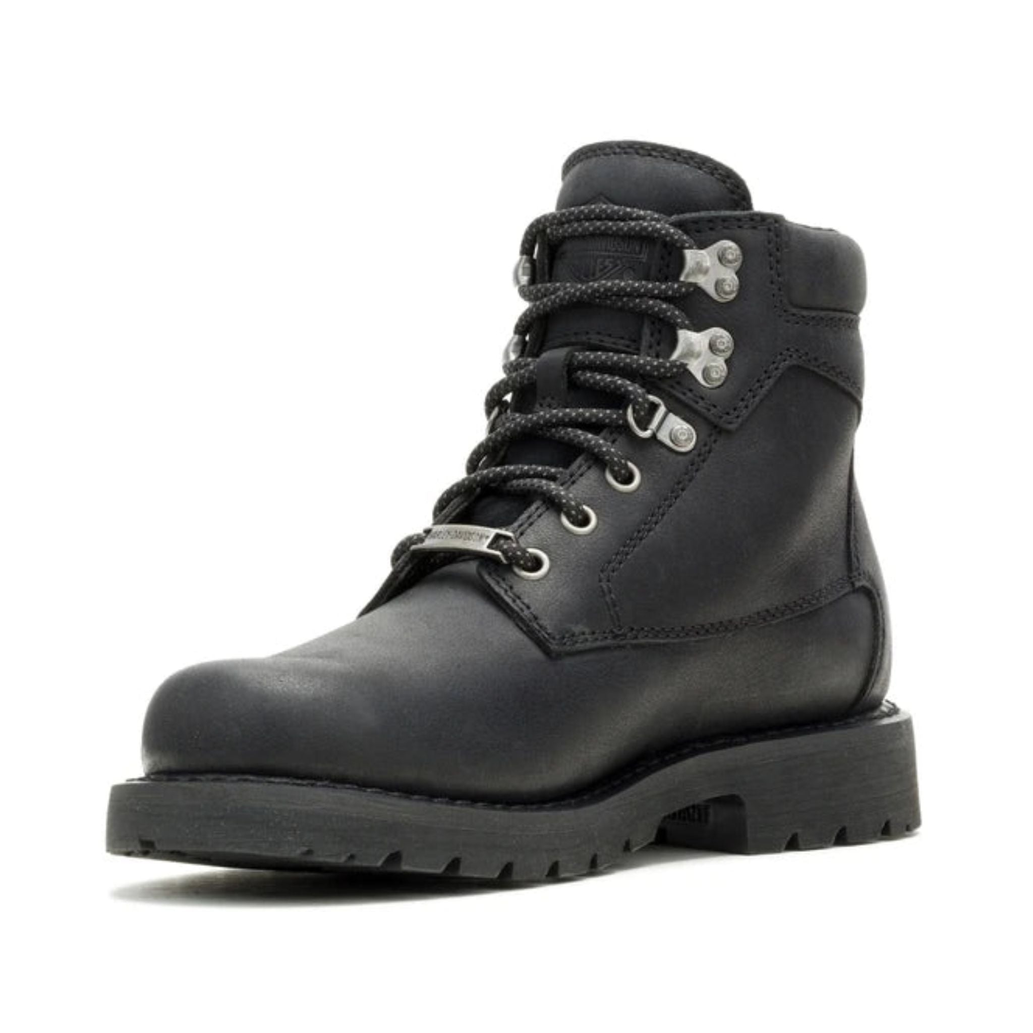 Women's Badlands 5.5-Inch Black Motorcycle Boots