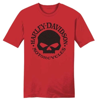 Willie G Skull Red T