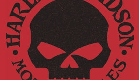 Willie G Skull Red T
