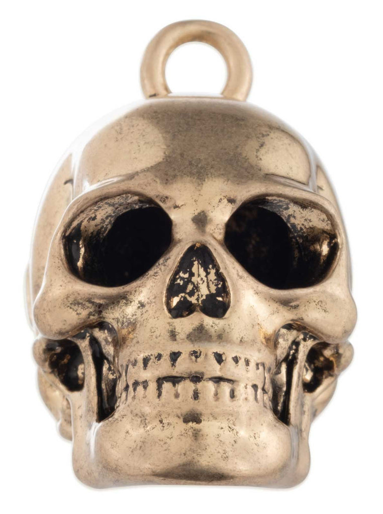 Gold Skull Ride Bell