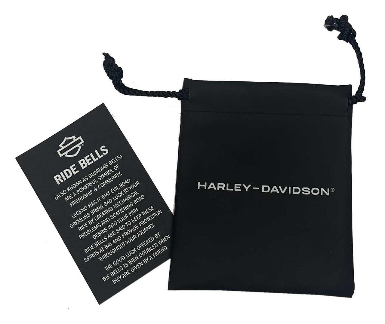 HD Logo Engraved Braided Ride Bell