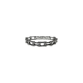 Single Chain Chrome Stainless Steel Bracelet