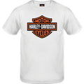 Men's Bar & Shield White T-Shirt