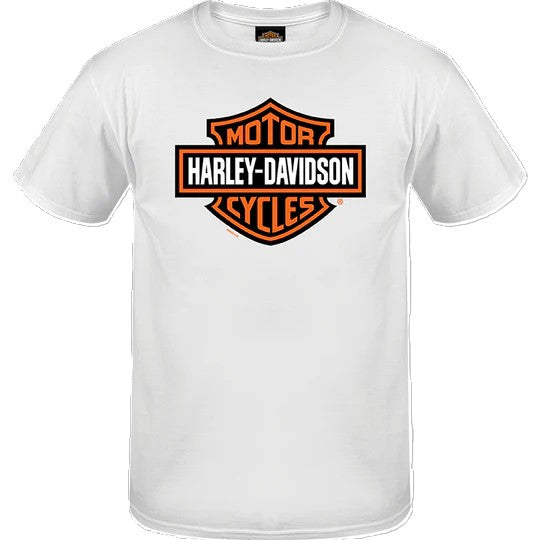 Men's Bar & Shield White T-Shirt