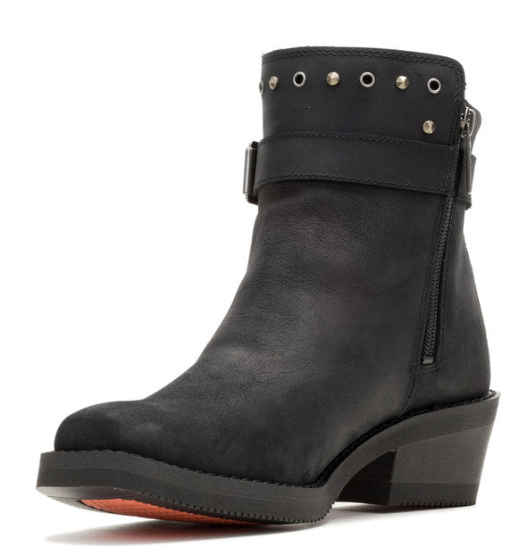 Women's Mira 5-Inch Black Fashion Leather Boots