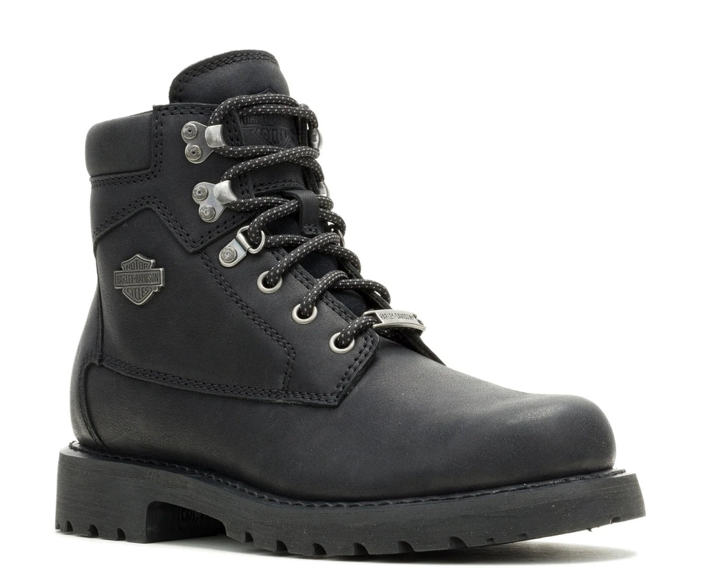 Women's Badlands 5.5-Inch Black Motorcycle Boots