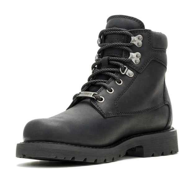 Women's Badlands 5.5-Inch Black Motorcycle Boots