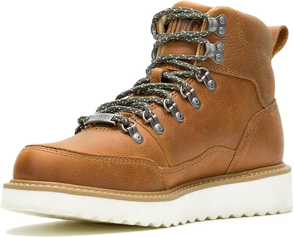 Men's Salter Brown Casual Moto Boots