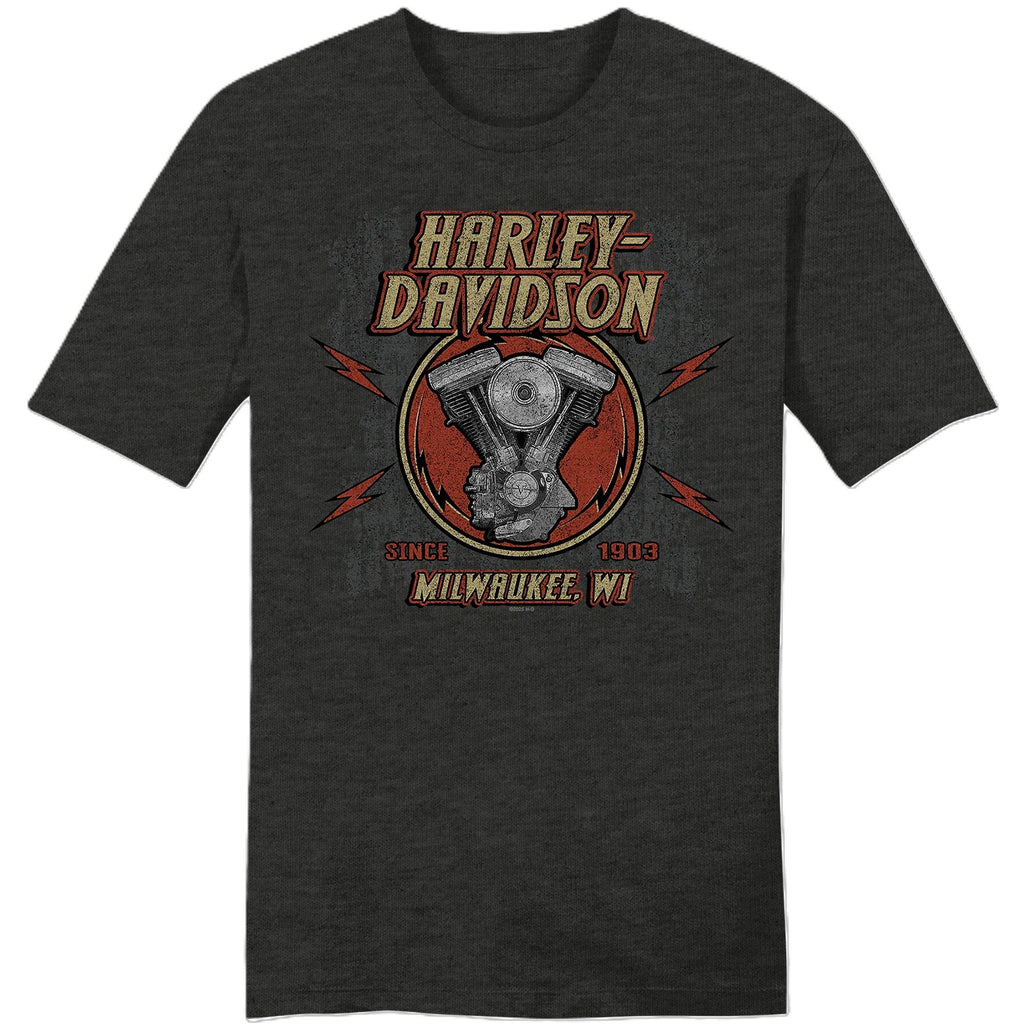 Men's Vintage Evo Charcoal T-Shirt
