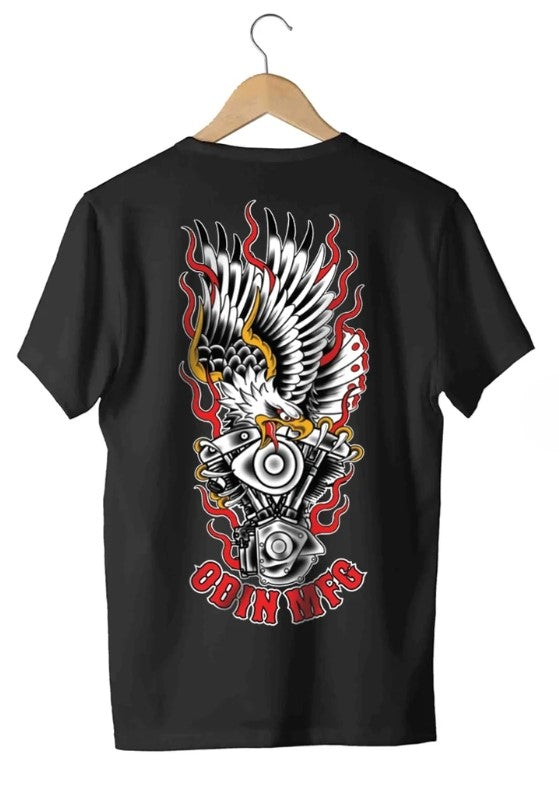 Freedom Eagle T-Shirt, Black