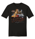 Flame Stare Black T