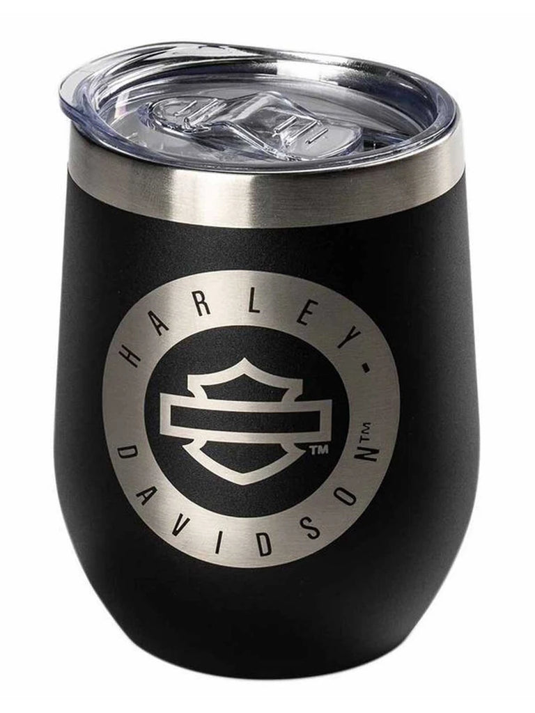 Open Bar & Shield Stainless Steel Stemless Wine Tumbler