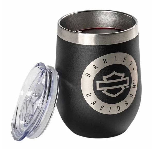 Open Bar & Shield Stainless Steel Stemless Wine Tumbler