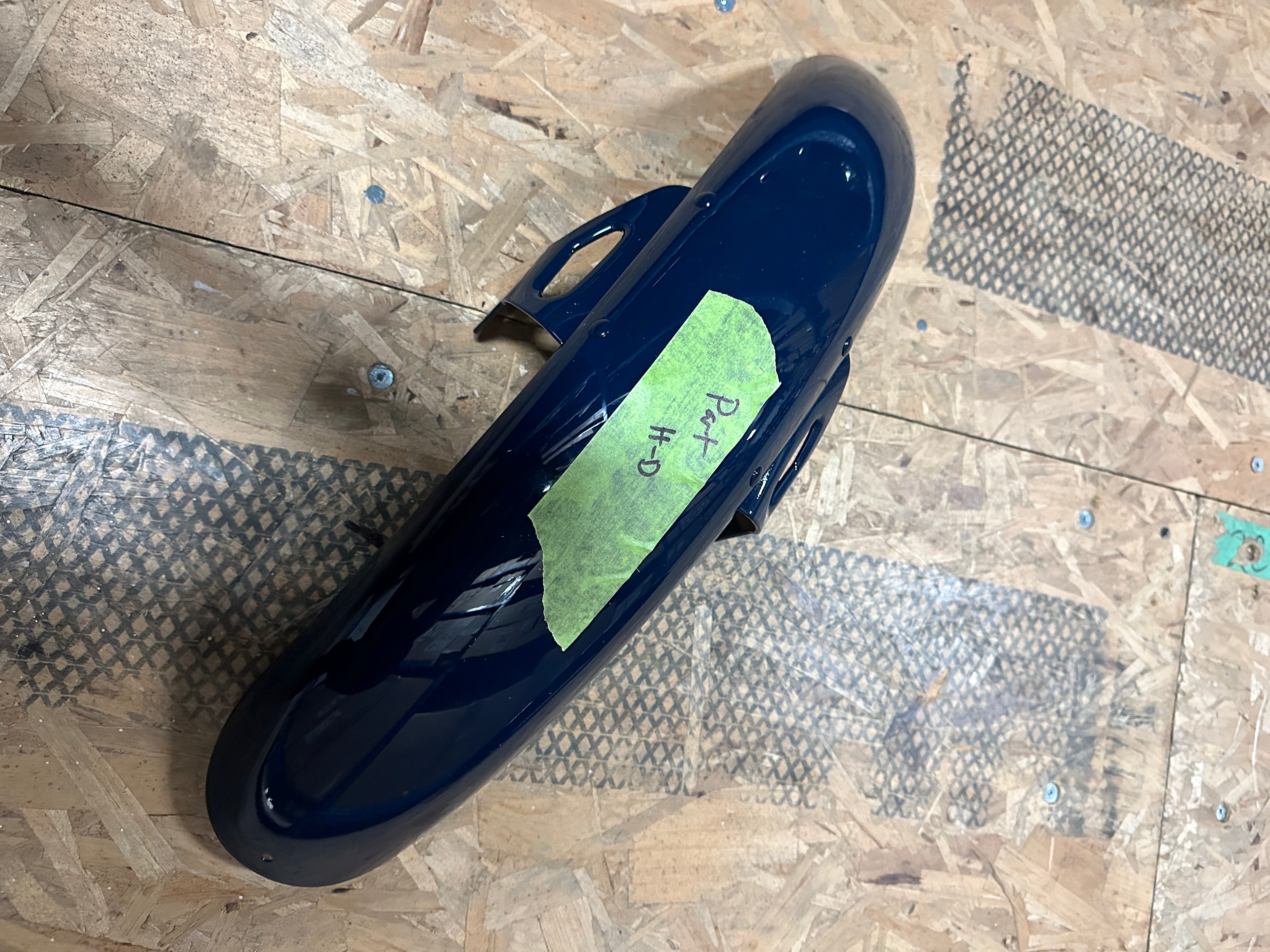 Billiard Blue Harley-Davidson 2018+ StreetBob Fender 58900103EKP