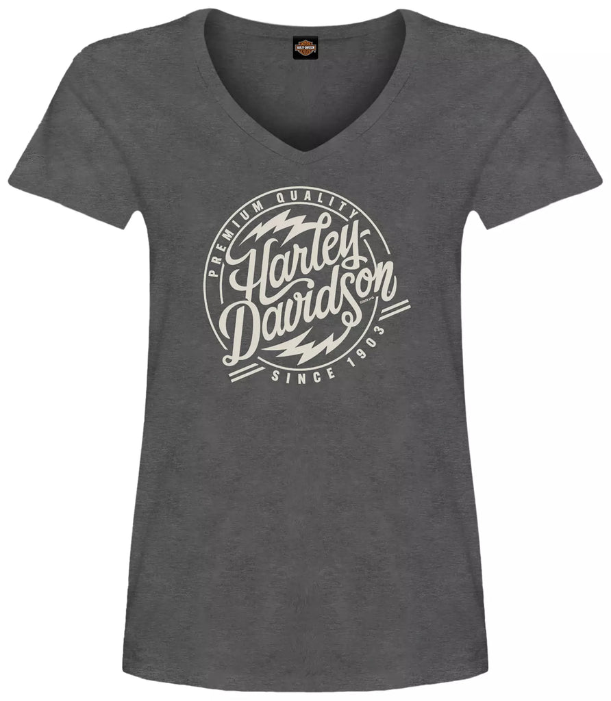 Women's Keel Grey V-Neck T-Shirt