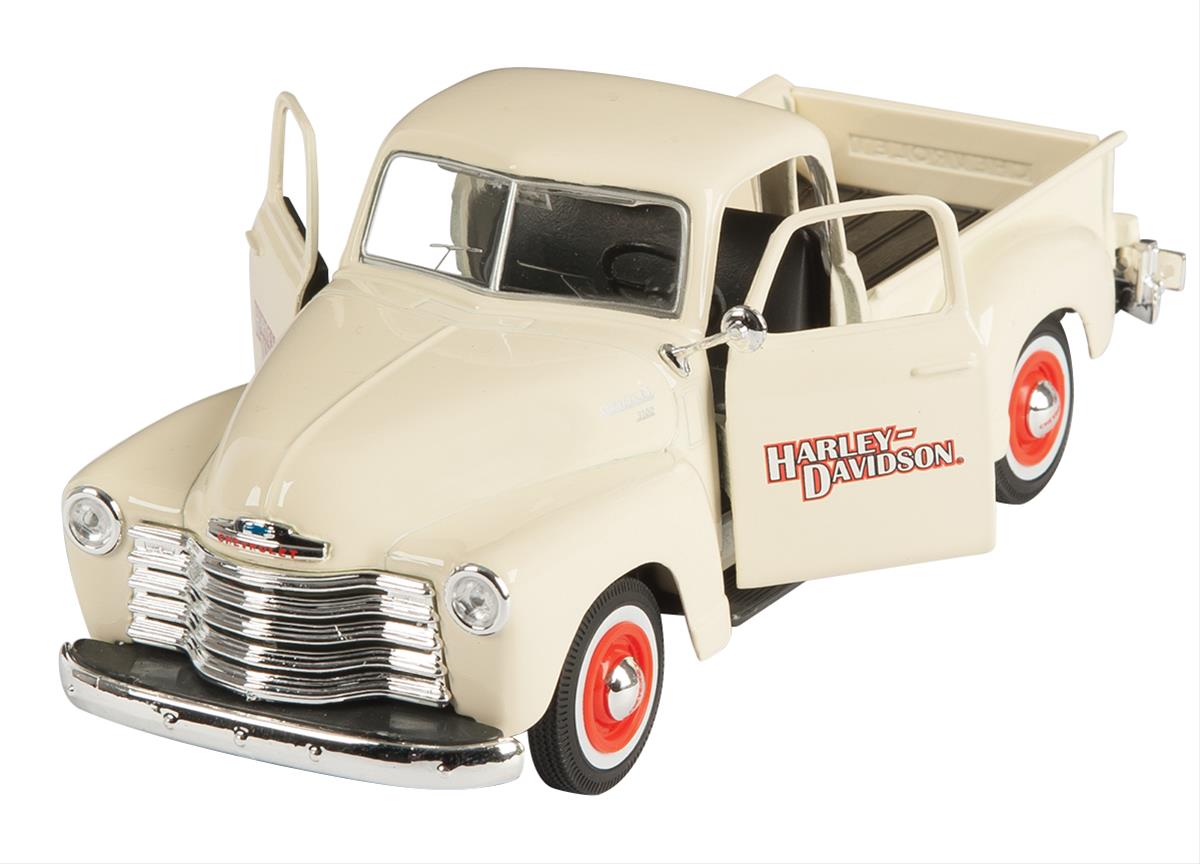 1:24 1950 Chevy 3100 and 2001 Harley-Davidson Heritage Springer
