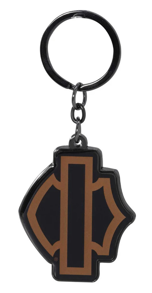 ORANGE SILHOUETTE B&S KEYCHAIN