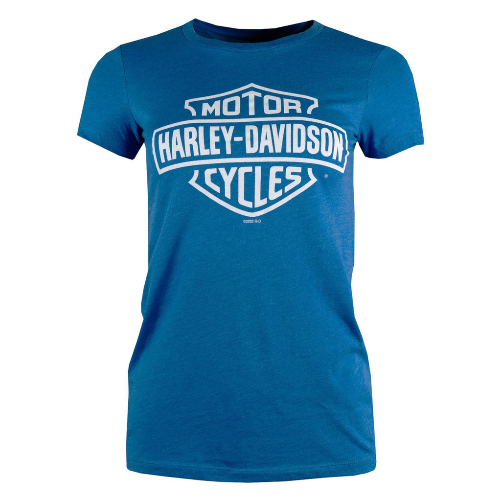 Women's Reign Blue Crew Neck T-Shirt