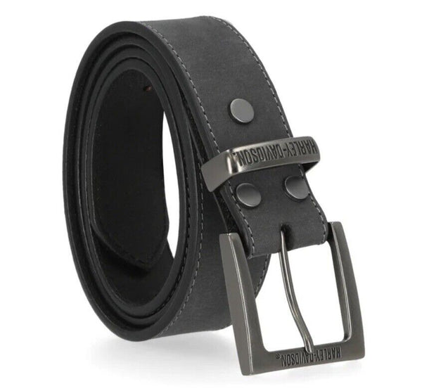 Men's  Metal Keeper Belt, Black