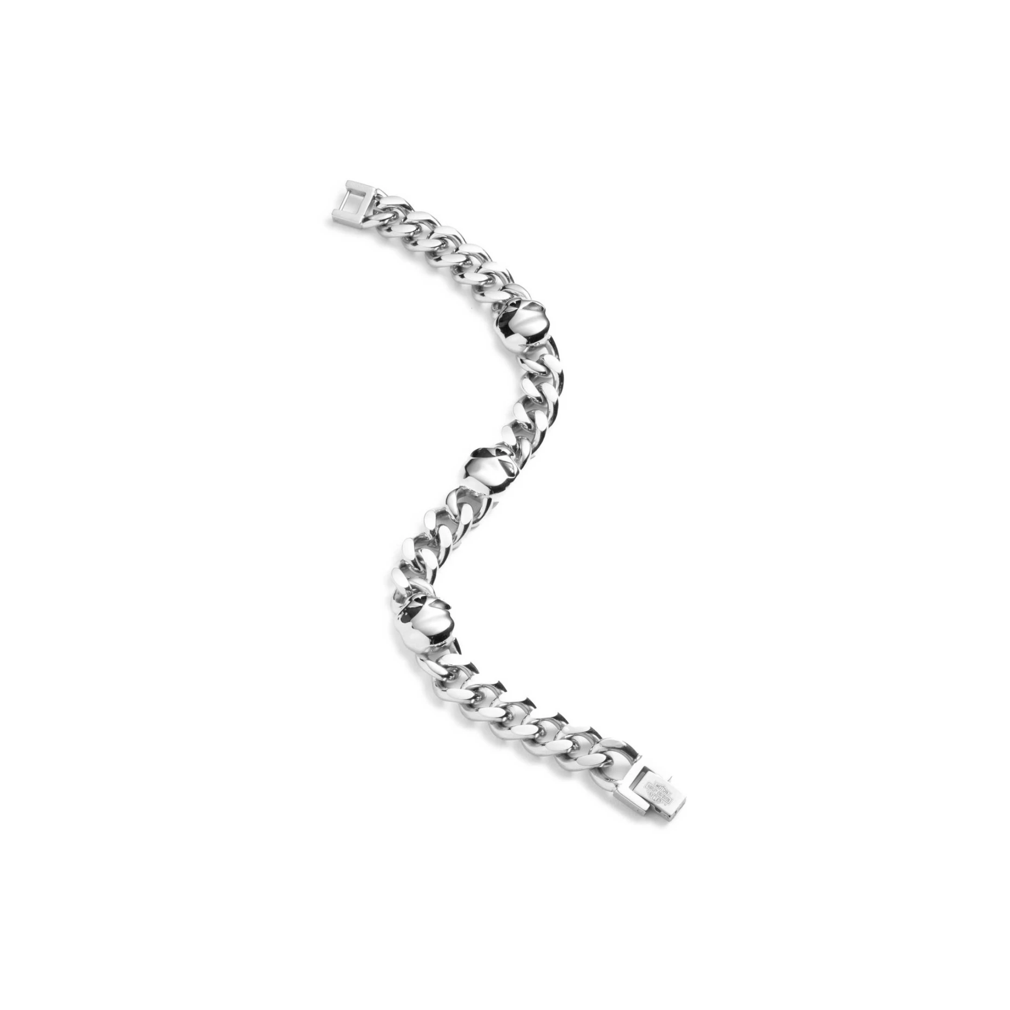 SS Willie G Curb Chain Bracelet