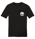 Chrome Willie G Black Pocket T
