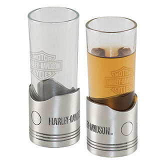 H-D Piston Shot Glass Set